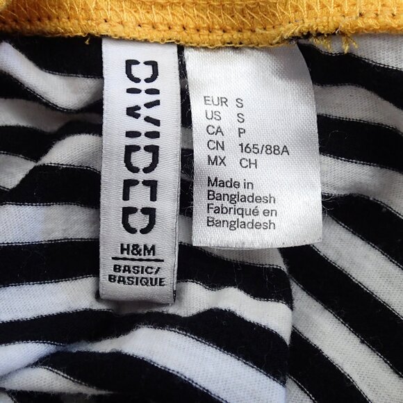 Divided H&M Stripped Shirt Size Small - Picture 2 of 4